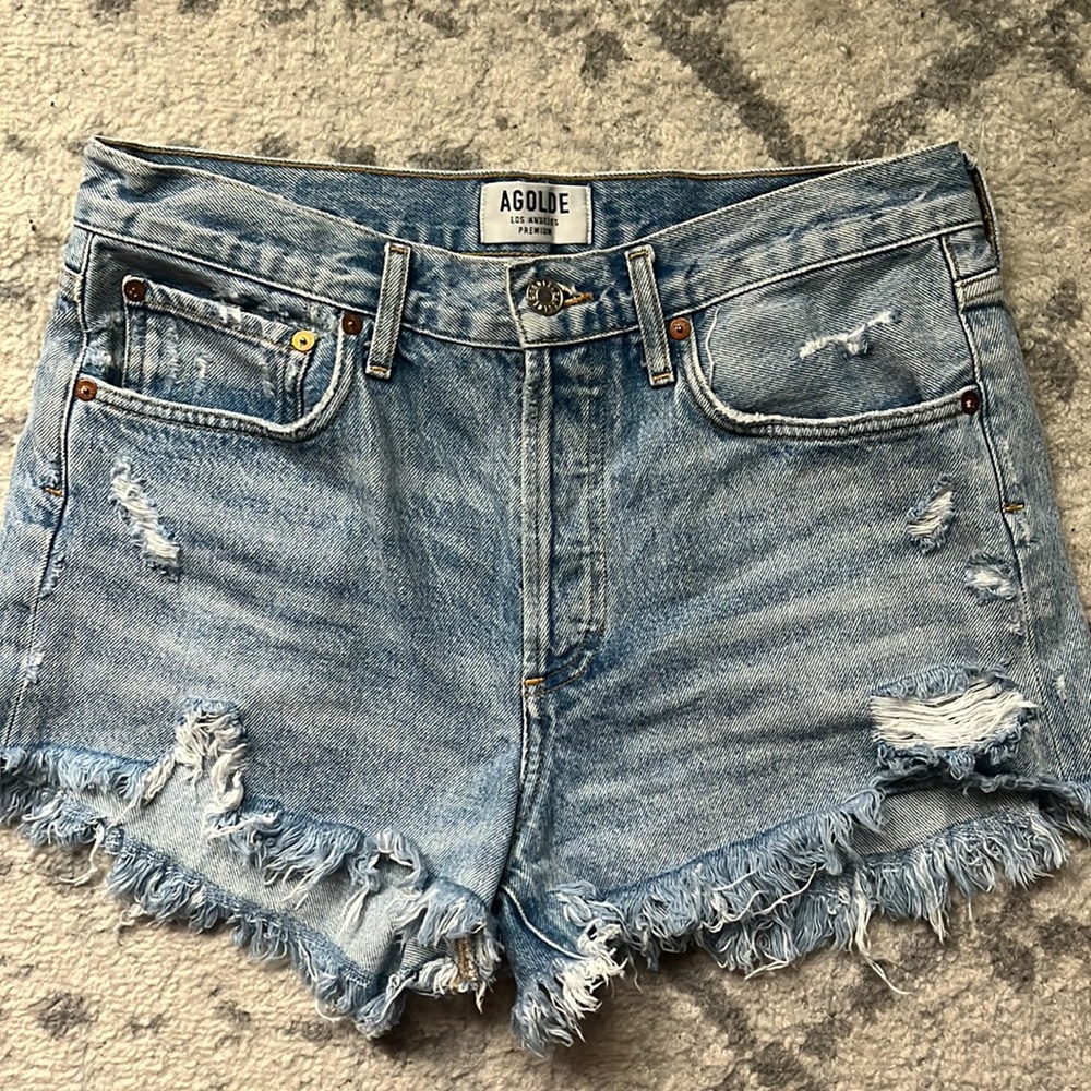 Agolde Parker vintage cutoff shorts size 27